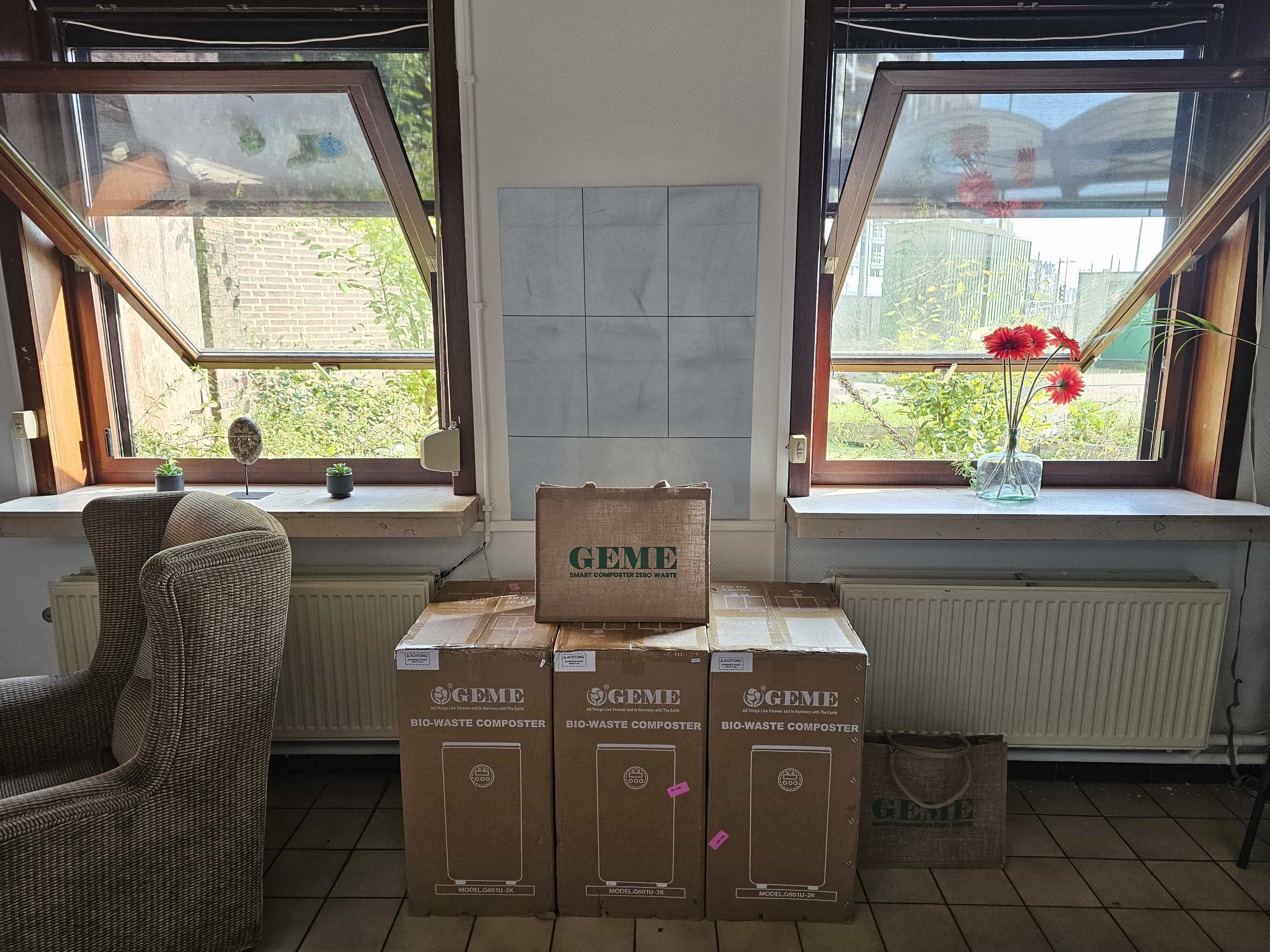 Interior view of GEME store in Antwerp, Belgium 2